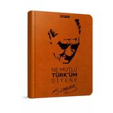 Gıpta 26009 X14 Atatürk Spiralli Sert 120 Yaprak Çizgili Defter