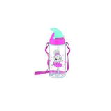 Gıpta 2722 500 cc Pembe Turkuaz Plastik Pipetli Matara