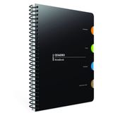 Gıpta 2908 Quadro Spiralli PP Kapak 17X24 150 Yaprak Defter