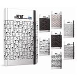 Gıpta 3-4227000 Beat İplik Dikiş Sert Kapak 13x21 cm Çizgili 120 Sayfa Defter