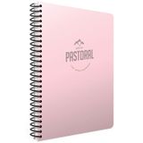 Gıpta 3245 Pastoral A4 Spiralli PP Kapak 96 Yaprak Kareli Defter