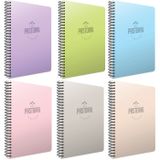 Gıpta 3253 Pastoral 17x24 Spiralli PP Kapak 96 Yaprak Çizgili Defter