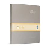 Gıpta 3485 Gri Çizgili Ciltli Defter