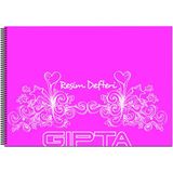 Gıpta 35x50 cm 25 Yaprak 4 lü Pp Kapak Spiralli Resim Defteri
