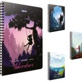 Gıpta 3843 Adventure Spiralli Karton Kapak A4 80 Yp Çizgili Defter