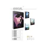 Gıpta 3845 Adventure A4 100 Yaprak Çizgili Karton Kapak Spiralli Defter
