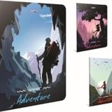 Gıpta 3860 Adventure A6 80 Yaprak 24 Adet Dikişli Karton Kapak Kareli Defter