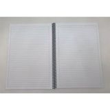 Gıpta 4175 Eco Spiralli Pp. Kapak A4 60 Yp. Çizgili Kırmızı Defter