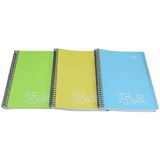 Gıpta 5036 Bx Notes Spiralli Seperatörlü Plastik Kapak A4 180 Yaprak 5+2 Defter