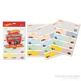 Gıpta 5411 Hot Wheels 20 Yaprak Okul Etiketi