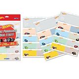 Gıpta 54196 Okul Etiketi Hot Wheels Ders Programlı 5410
