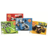 Gıpta 5438 Hot Wheels 35x50 cm 15 Yaprak Resim Defteri