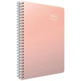 Gıpta 5498 Çizgili Pastel Somon The Book Spirals A4 100 Yaprak Spiralli Sert Kapak Defter
