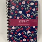 Gıpta 6372 Cherry 17x24 cm Sert Kapak Kareli 120 Yaprak Spiralli Defter