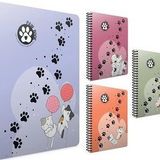 Gıpta 7070 Paw A4 Spiralli PP Kapak 80 Yaprak Çizgili Defter