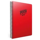 Gıpta A4 3-6536000-2011 Spiralli Punto Plastik Kapak Çizgili 100 YP Defter