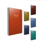 Gıpta A4 Metal Notes Spiralli Pp 80 Yaprak Kareli Defter