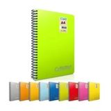 Gıpta A4 Spiralli Defter Chromo Plastik Kapak Kareli 40 Yaprak 3-1977000-2012 (12 Li Paket)
