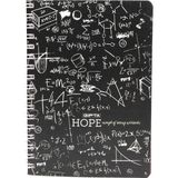 Gıpta A6 80 Yaprak Çizgili Hope Spiralli Karton Kapaklı Defter