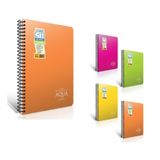 Gıpta A6 Aqua Spiralli Pp Kapak Neon Renkler Defter