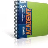 Gıpta Academy 4+1 Sıprallı Ayraclı Plastık Defter