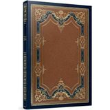 Gıpta Antique Altın Yaldızlı Iplik Dikişli Sert Kapaklı Ajanda 112 Yp 224 Sayfa 17X24 cm Çizgisiz Düz Defter -Nostaljik - Antika Görünümlü Vıntage Tasarım