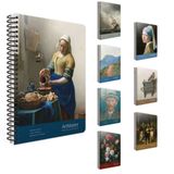 Gıpta Art Master 19x26 cm Spiralli Karton Kapak Kareli Defter