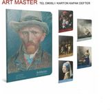 Gıpta Artmaster Tel Dikiş Lx- Karton Noktalı 60 Yaprak 17x24 Karışık Çok Renkli Tel Dikiş Defter
