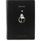 Gıpta Astro Notes Aşk Spiralli Karton Kapak 80 Yaprak A4 Kareli Defter
