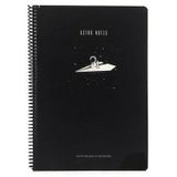 Gıpta Astro Notes Uçak Spiralli Karton Kapak 100 Yaprak A4 Çizgili Defter