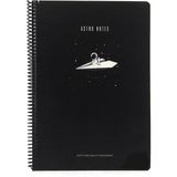 Gıpta Astro Notes Uçak Spiralli Karton Kapak 80 Yaprak A4 Çizgili Defter