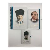 Gıpta Atatürk Eski Ajanda 2'li + 9x14 Haftalık Ajanda