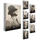 Gıpta Atatürk Sp. Sert A4 100 Yaprak Çizgili Defter