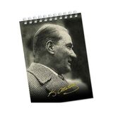 Gıpta Atatürk Spiralli A7 Mini Bloknot Defter