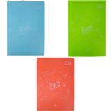 Gıpta Back Pp Kapak 100 Yaprak Dikişli 2 Kareli 1 Çizgili 3 Adet Defter