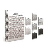Gıpta Beat 4224 A4 Spiralli Karton Kapak 100 Yaprak Kareli 4'lü Defter