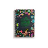 Gıpta Best Notes Sert Kapak Spiralli 17 * 24 cm 70 gr Kağıt 120 Yp. Kareli – Desen2 - Kahverengi