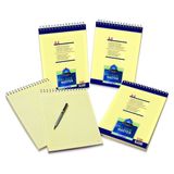 gıpta block master a4 spiralli karton kapak bloknot (not defteri) 100 yaprak çizgili (6 lı paket) - Karışık