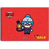 Gıpta Brawlstar 25x35 15 Yaprak Resim Defteri