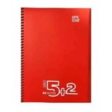 Gıpta Bx Notes 5+2 Seperatörlü Spiralli Plastik Kapak 180 Yaprak Kareli Çizgili A4 Defter
