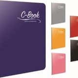 Gıpta C Book Dikişli Plastik Kapak Defter A4 40 Yaprak Çizgili 6897 (Karışık Renk 1 Adet)
