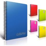 Gıpta Chrome Spiralli Pp Kapak 200 Yaprak Çizgili Defter