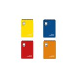 Gıpta Chromo Block Üstten Spiralli Pp (PLASTİK) Kapak 80 Yaprak A4 Defter Seti Kareli (4 ADET)
