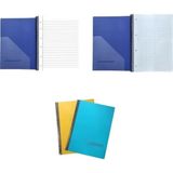 Gıpta Chromo Sipiralli Pp. Kapak 80 Yaprak A4 3 Çizgili 3 Kareli Defter