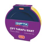 Gıpta Çift Taraflı 15 mm X 25 metre Bant