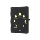 Gıpta -Cırcle Of Lıfe Spiralli 120 yaprak Kareli Deri Kapak Defter 17x24
