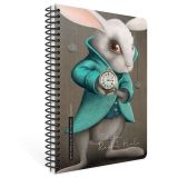 Gıpta Classica Spiralli Rabbit Hole Sert Kapak 120 Yaprak 17x24 Çizgili Defter