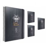 Gıpta Coffee Book Spiralli Sert Kapaklı 19x26 cm 120 Yapraklı Çizgili Defter