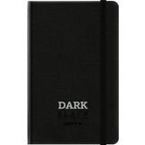 Gıpta Dark Deri Kapak Not Defteri (Siyah Kağıtlı) 9X14CM 64 Yp. Çizgisiz (3 Lü Paket)