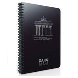 Gıpta Dark Spiralli Siyah 12x17 Düz 50 Yaprak Defter